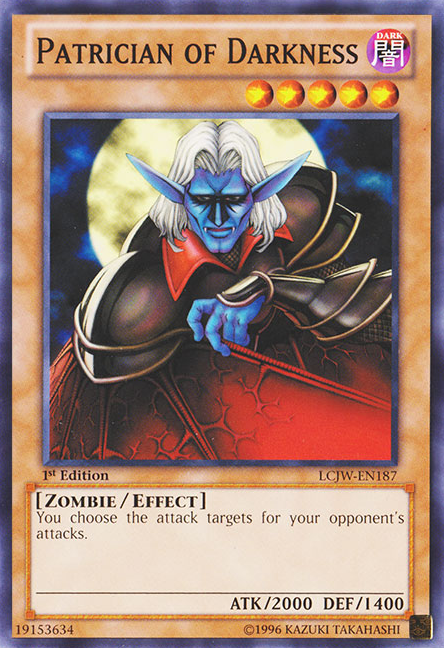 Patrician of Darkness [LCJW-EN187] Common | Odin's Place