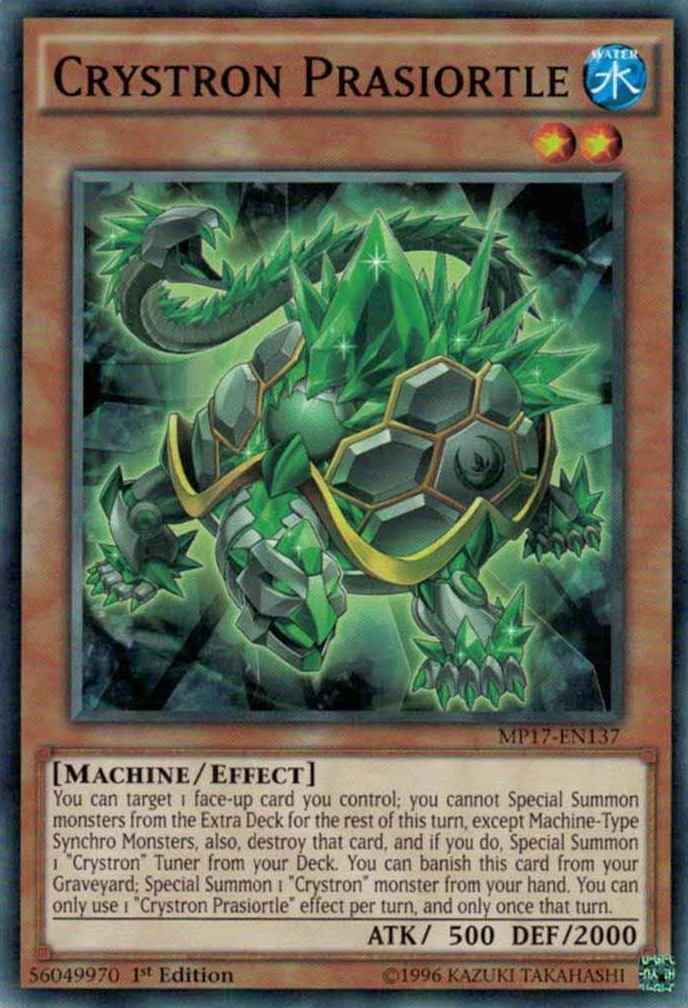 Crystron Prasiortle [MP17-EN137] Common | Odin's Place
