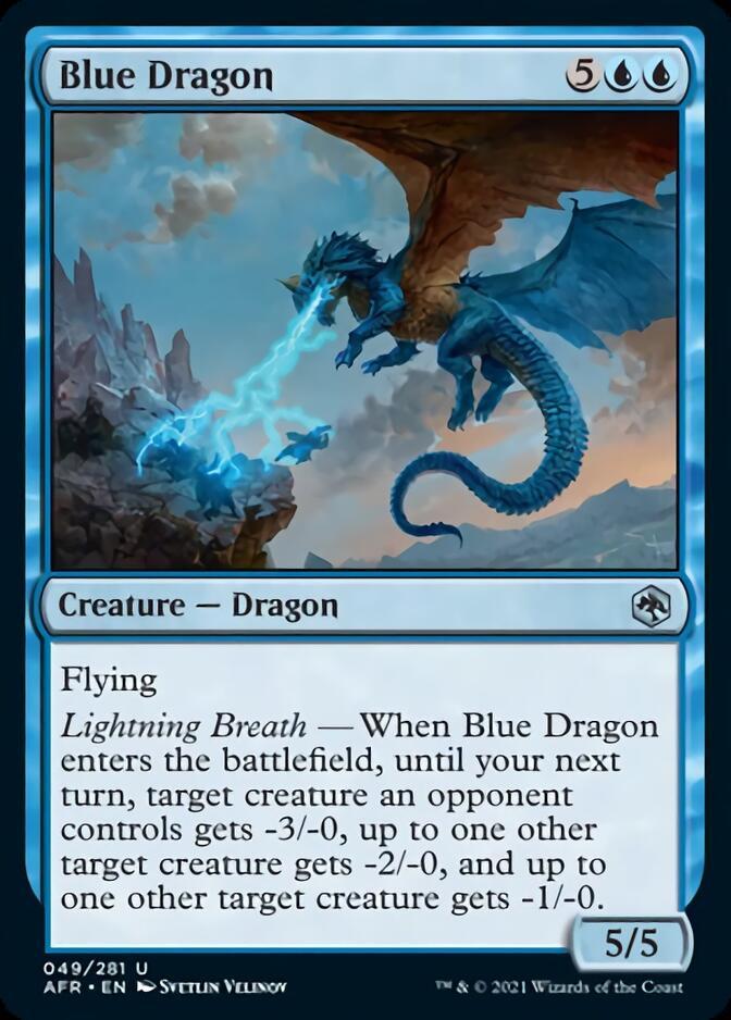 Blue Dragon [Dungeons & Dragons: Adventures in the Forgotten Realms] | Odin's Place