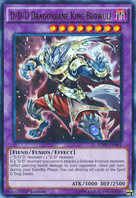 D/D/D Dragonbane King Beowulf [SDPD-EN041] Ultra Rare | Odin's Place