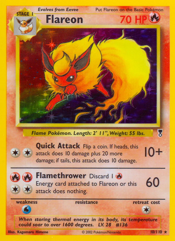 Flareon (10/110) [Legendary Collection] | Odin's Place