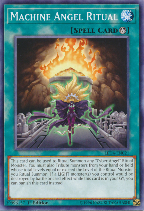 Machine Angel Ritual [LED4-EN021] Common | Odin's Place