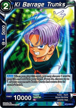 Ki Barrage Trunks (BT5-036) [Miraculous Revival] | Odin's Place