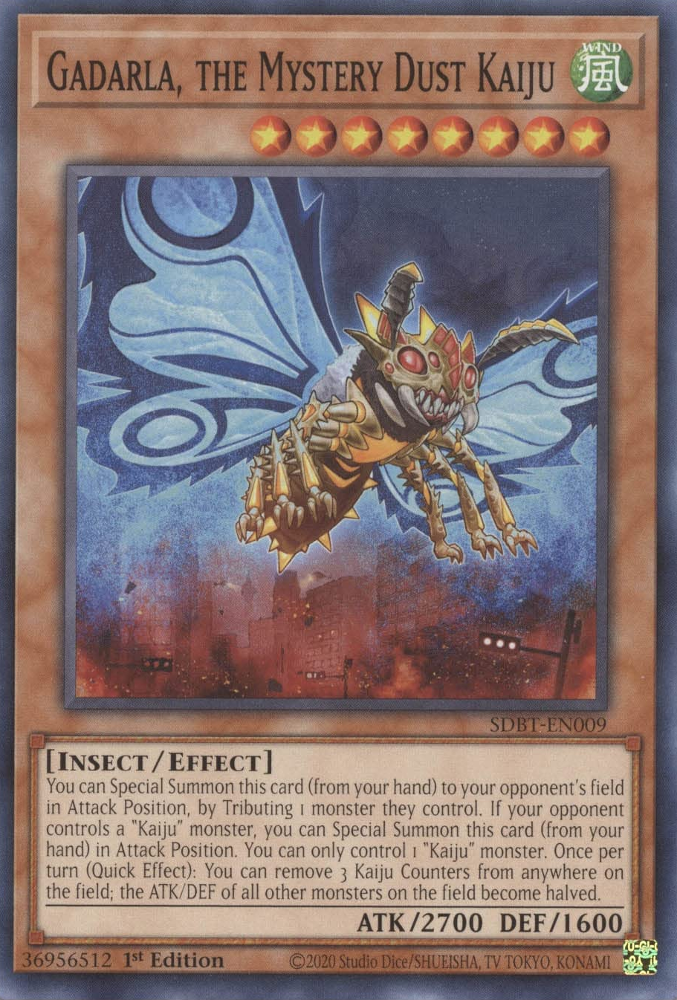 Gadarla, the Mystery Dust Kaiju [SDBT-EN009] Common | Odin's Place