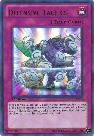 Defensive Tactics [LCGX-EN265] Ultra Rare | Odin's Place