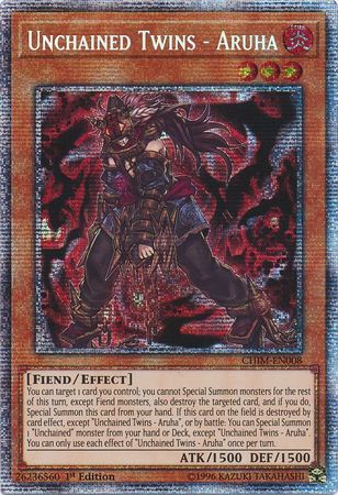 Unchained Twins - Aruha (Starlight Rare) [CHIM-EN008] Starlight Rare | Odin's Place