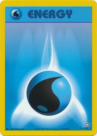 Water Energy (111/111) [Neo Genesis Unlimited] | Odin's Place