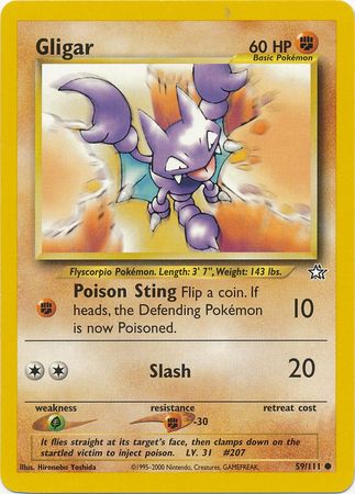 Gligar (59/111) [Neo Genesis Unlimited] | Odin's Place
