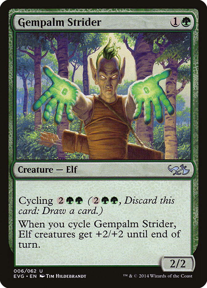 Gempalm Strider (6) (Elves vs. Goblins) [Duel Decks Anthology] | Odin's Place