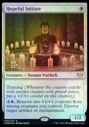 Hopeful Initiate [Innistrad: Crimson Vow Prerelease Promos] | Odin's Place