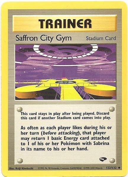 Saffron City Gym (122/132) [Gym Challenge Unlimited] | Odin's Place