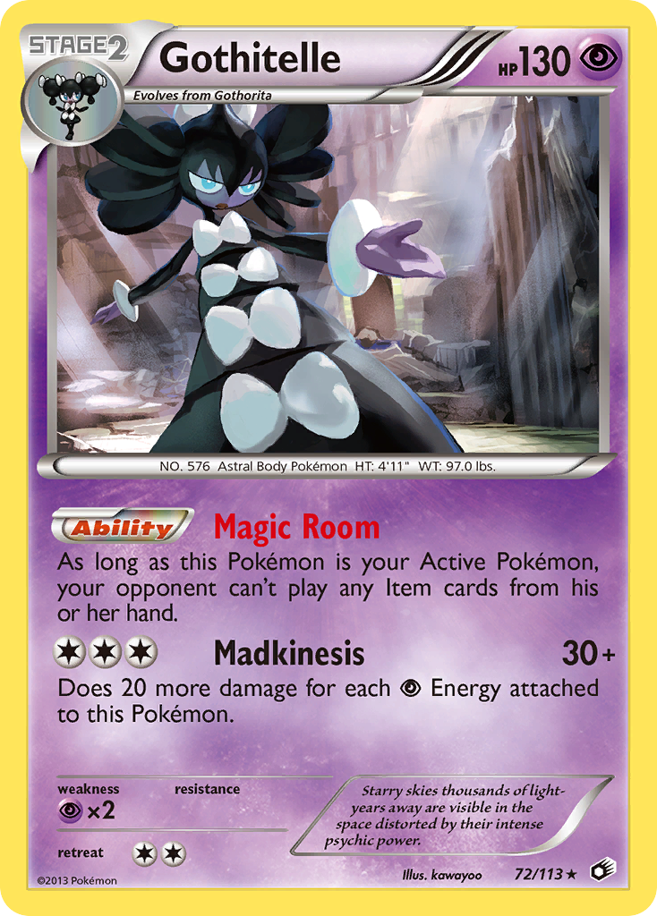 Gothitelle (72/113) [Black & White: Legendary Treasures] | Odin's Place