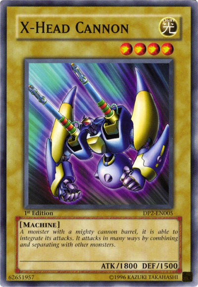 X-Head Cannon [DP2-EN005] Common | Odin's Place