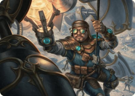 Powerstone Engineer Art Card [The Brothers' War Art Series] | Odin's Place