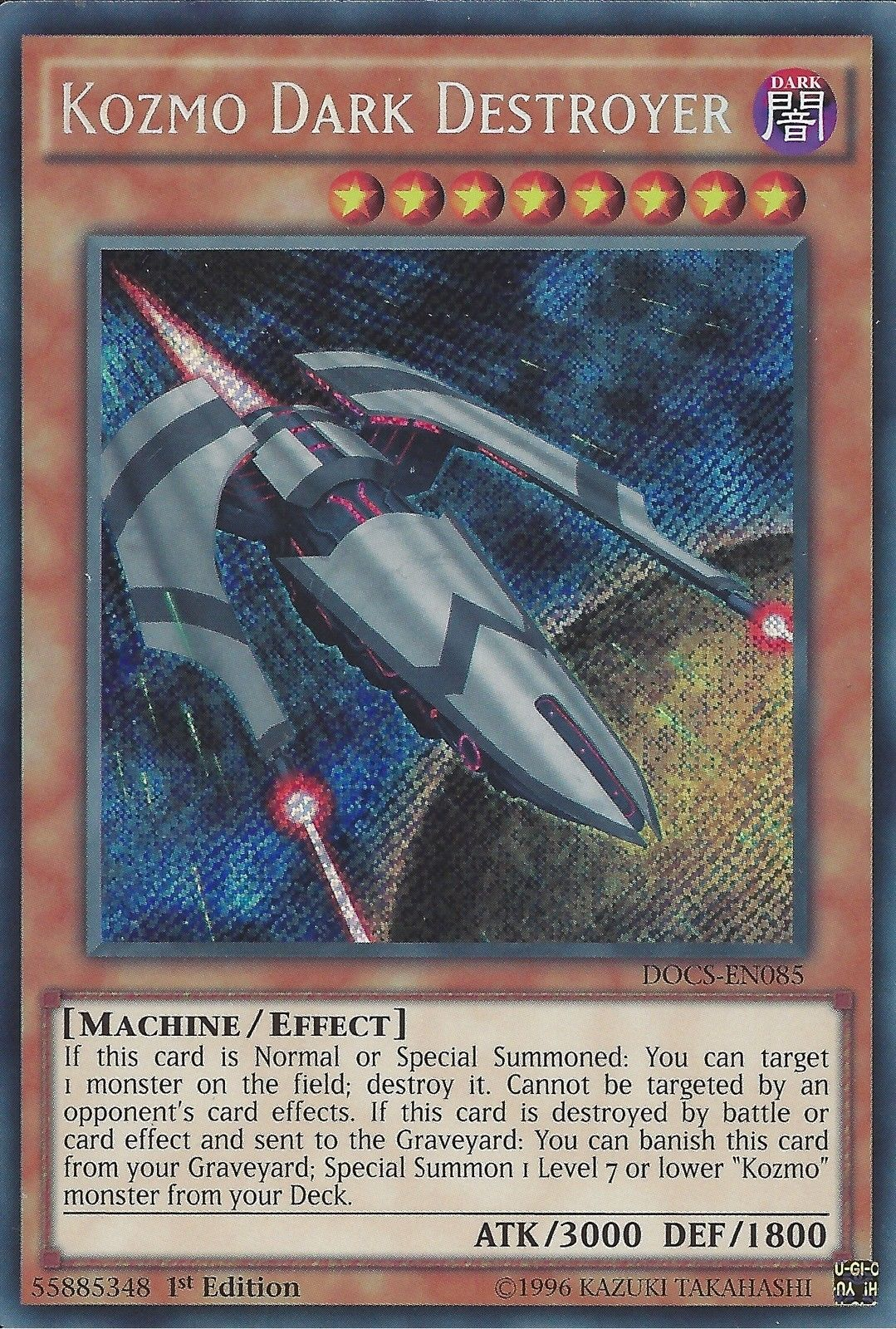 Kozmo Dark Destroyer [DOCS-EN085] Secret Rare | Odin's Place
