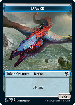 Soldier // Drake Double-Sided Token [Game Night: Free-for-All Tokens] | Odin's Place