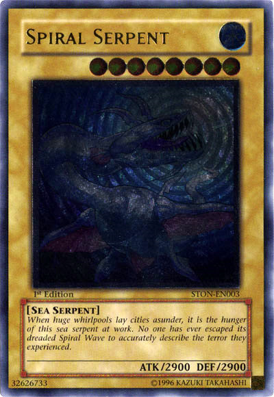 Spiral Serpent [STON-EN003] Ultimate Rare | Odin's Place