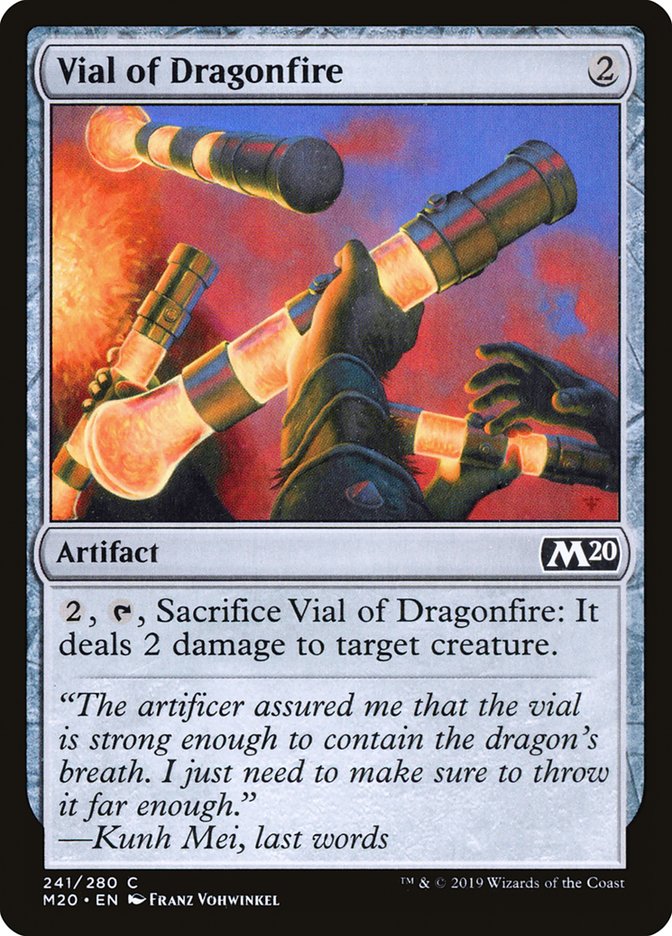 Vial of Dragonfire [Core Set 2020] | Odin's Place
