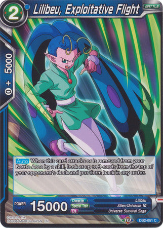 Lilibeu, Exploitative Flight (DB2-051) [Divine Multiverse] | Odin's Place