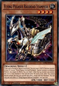 Flying Pegasus Railroad Stampede [LDS2-EN122] Common | Odin's Place