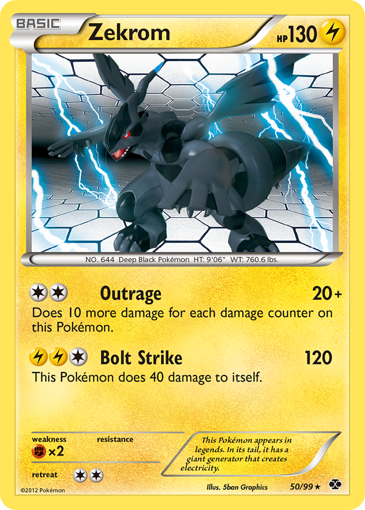 Zekrom (50/99) [Black & White: Next Destinies] | Odin's Place