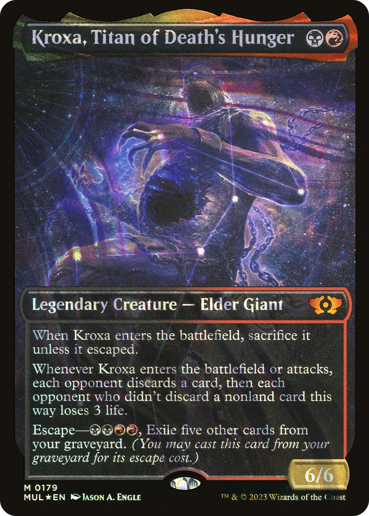 Kroxa, Titan of Death's Hunger (Halo Foil) [Multiverse Legends] | Odin's Place