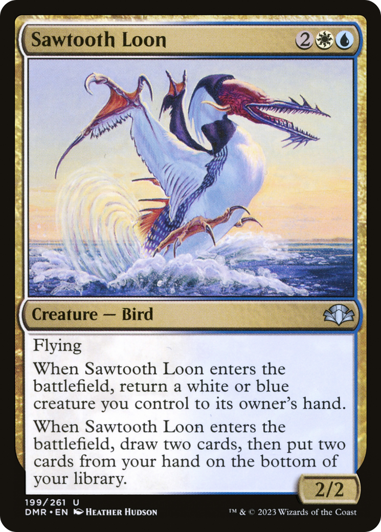 Sawtooth Loon [Dominaria Remastered] | Odin's Place