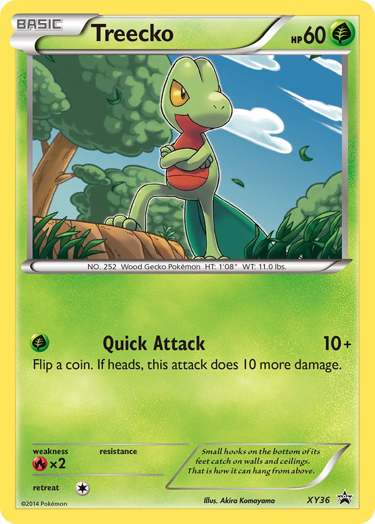 Treecko (XY36) [XY: Black Star Promos] | Odin's Place