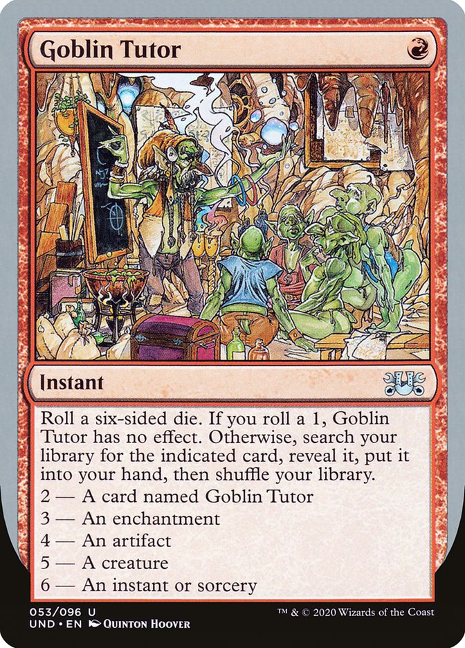 Goblin Tutor [Unsanctioned] | Odin's Place