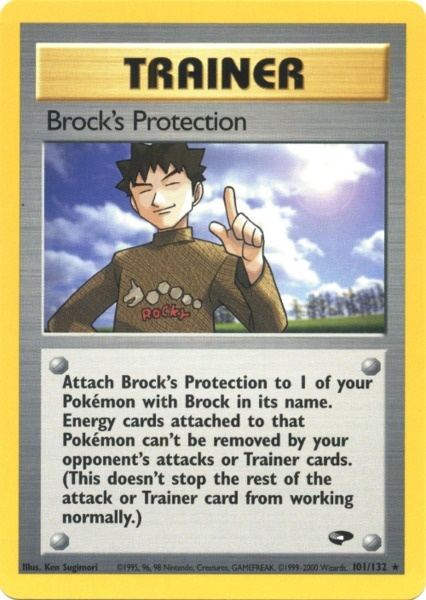 Brock's Protection (101/132) [Gym Challenge Unlimited] | Odin's Place