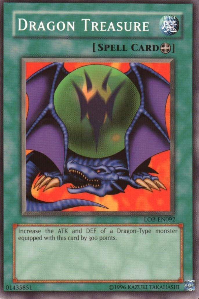 Dragon Treasure [LOB-EN092] Common | Odin's Place