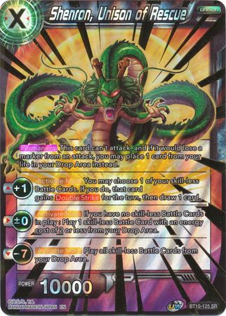 Shenron, Unison of Rescue (BT10-125) [Rise of the Unison Warrior] | Odin's Place