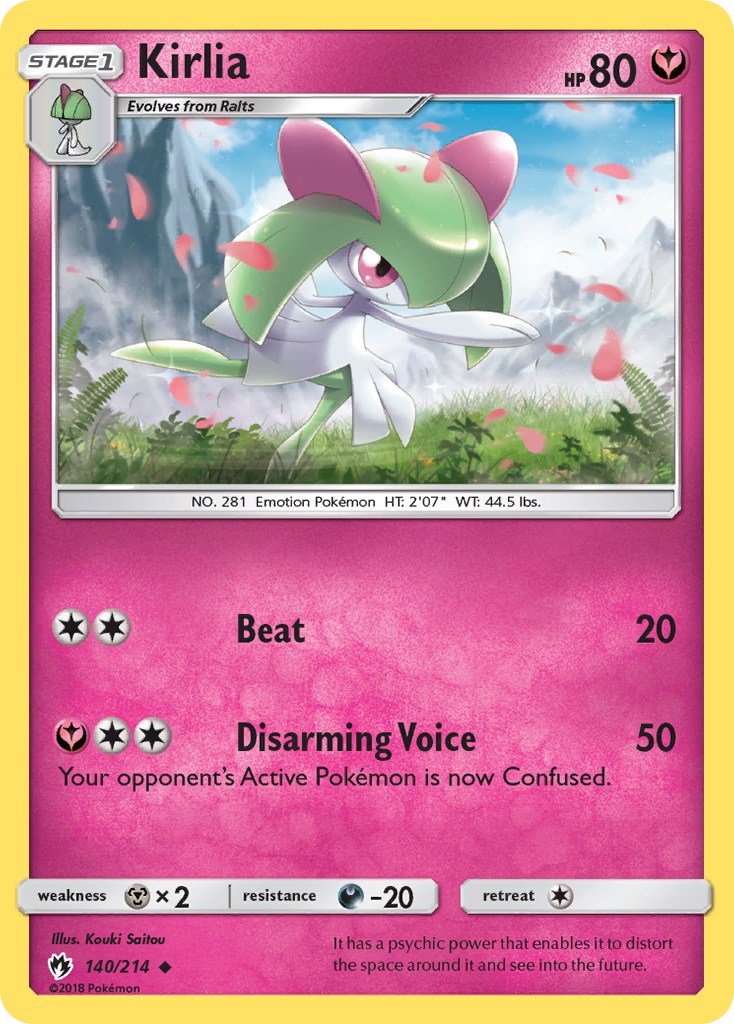 Kirlia (140/214) [Sun & Moon: Lost Thunder] | Odin's Place