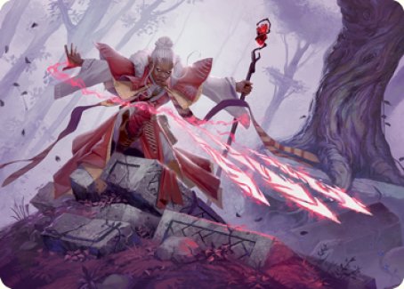 Magic Missile Art Card [Dungeons & Dragons: Adventures in the Forgotten Realms Art Series] | Odin's Place