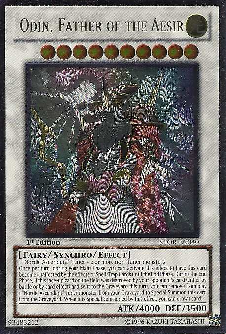 Odin, Father of the Aesir [STOR-EN040] Ultimate Rare | Odin's Place