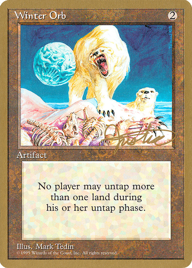 Winter Orb (Mark Justice) [Pro Tour Collector Set] | Odin's Place