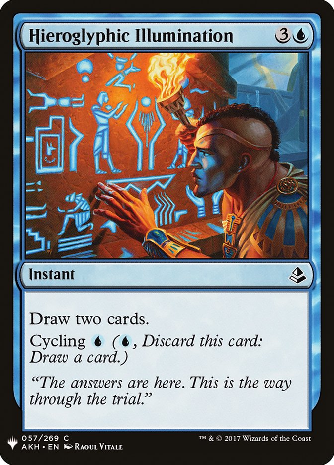 Hieroglyphic Illumination [Mystery Booster] | Odin's Place