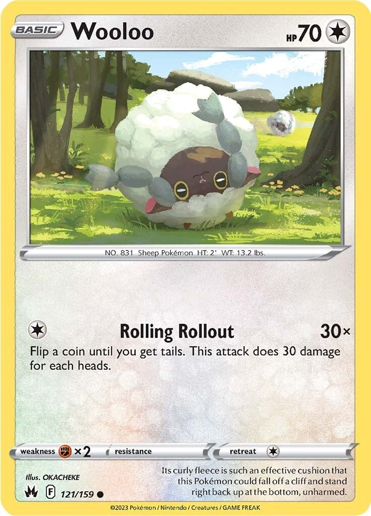 Wooloo (121/159) [Sword & Shield: Crown Zenith] | Odin's Place
