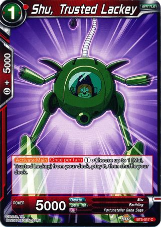Shu, Trusted Lackey (BT5-017) [Miraculous Revival] | Odin's Place