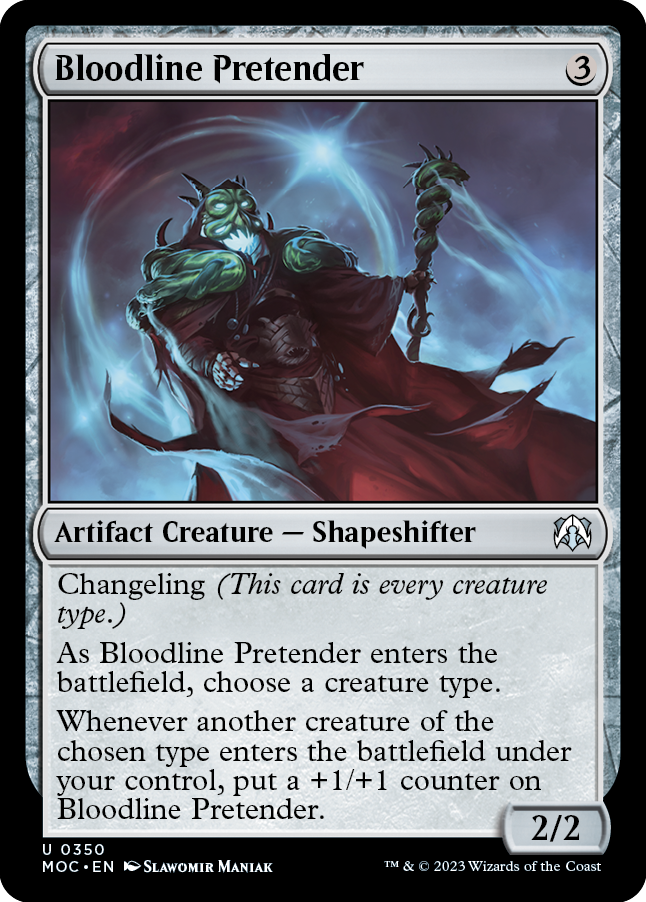 Bloodline Pretender [March of the Machine Commander] | Odin's Place