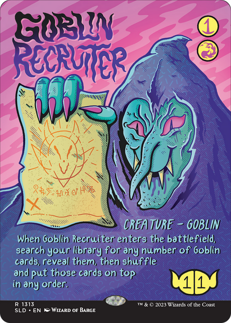 Goblin Recruiter (Rainbow Foil) [Secret Lair Drop Series] | Odin's Place