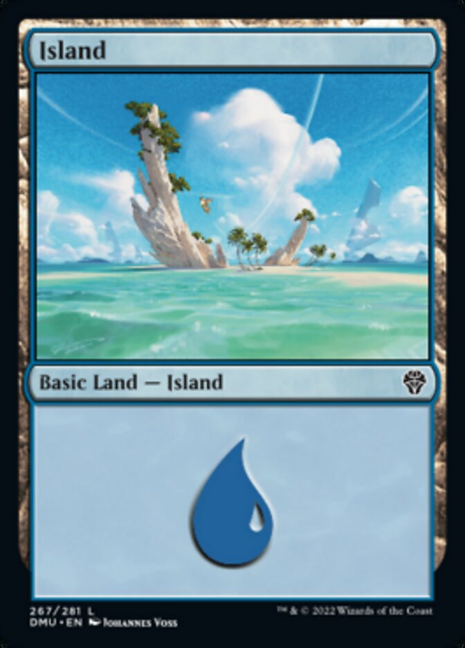 Island (267) [Dominaria United] | Odin's Place