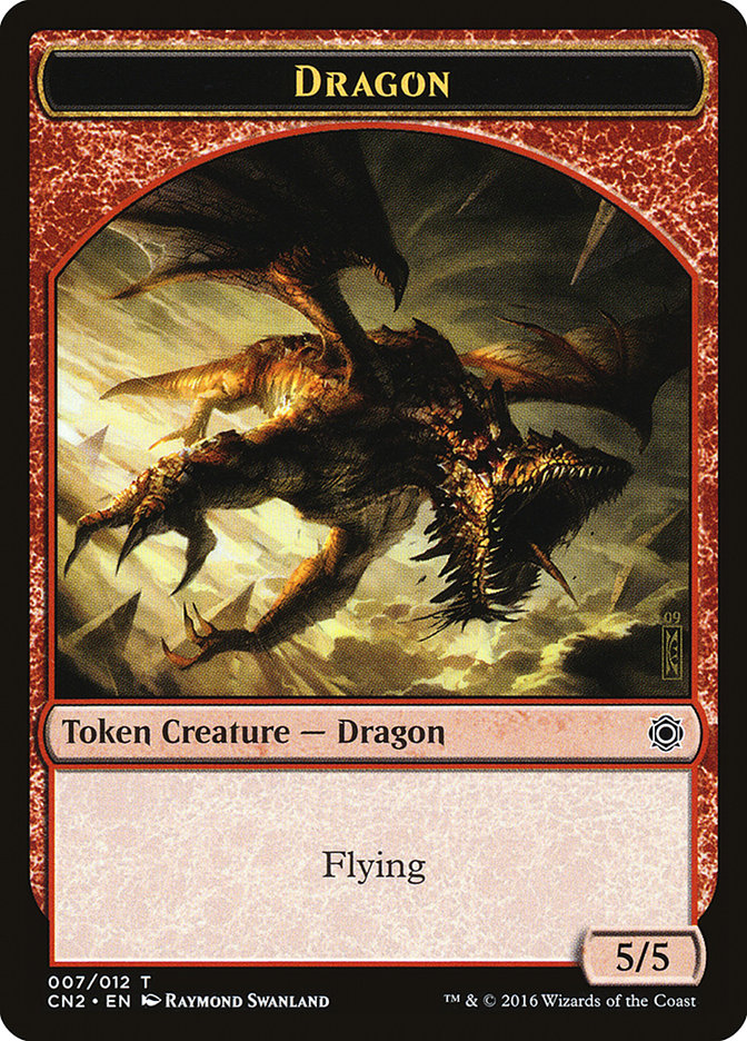 Dragon Token (7) [Conspiracy: Take the Crown Tokens] | Odin's Place