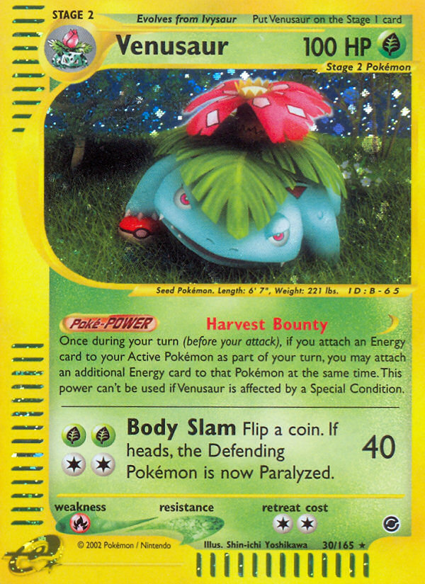 Venusaur (30/165) [Expedition: Base Set] | Odin's Place