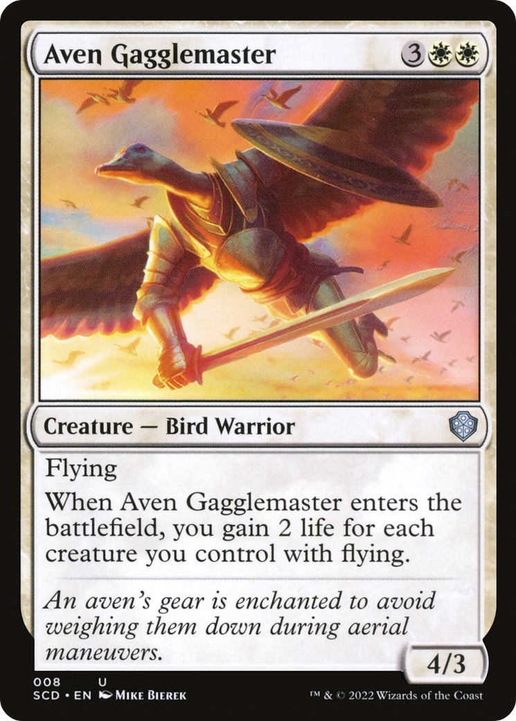 Aven Gagglemaster [Starter Commander Decks] | Odin's Place