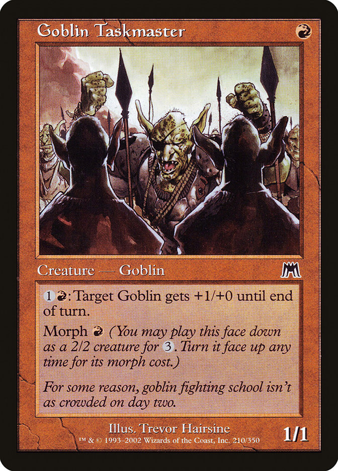 Goblin Taskmaster (210) [Onslaught] | Odin's Place