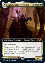 Extus, Oriq Overlord // Awaken the Blood Avatar (Extended Art) [Strixhaven: School of Mages] | Odin's Place