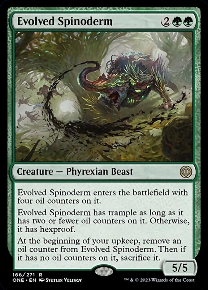 Evolved Spinoderm [Phyrexia: All Will Be One] | Odin's Place