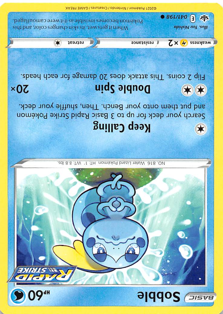 Sobble (041/198) [Sword & Shield: Chilling Reign] | Odin's Place