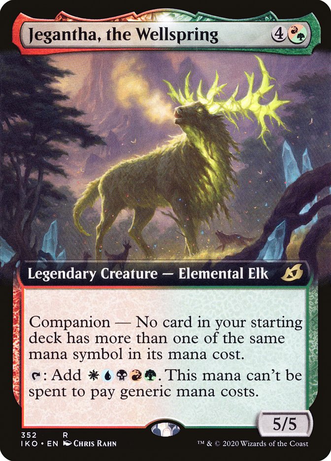 Jegantha, the Wellspring (Extended Art) [Ikoria: Lair of Behemoths] | Odin's Place